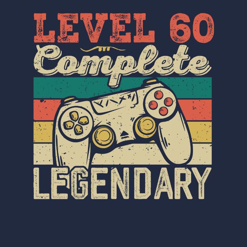 Niveau 60 Complete, Cadeau D'anniversaire 60 Ans