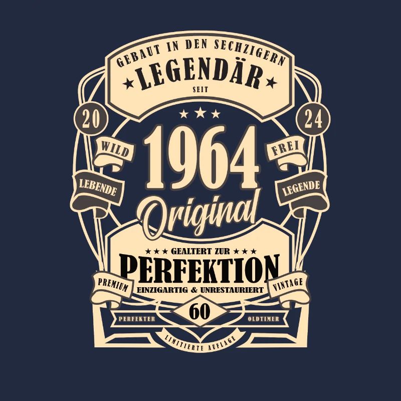 60. Geburtstag, Geschenk, Legende, Original, 1964