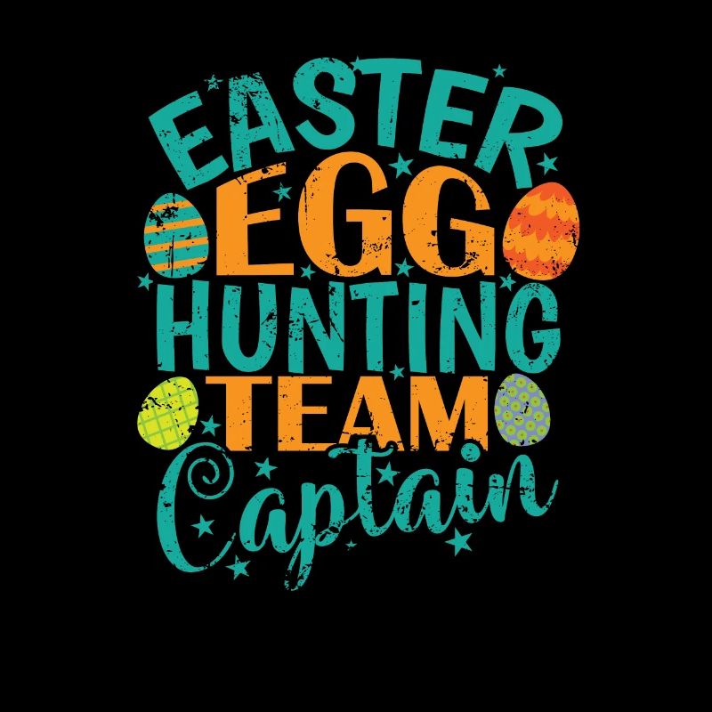 Easter Egg Hunting Team Captain Easter Bunny