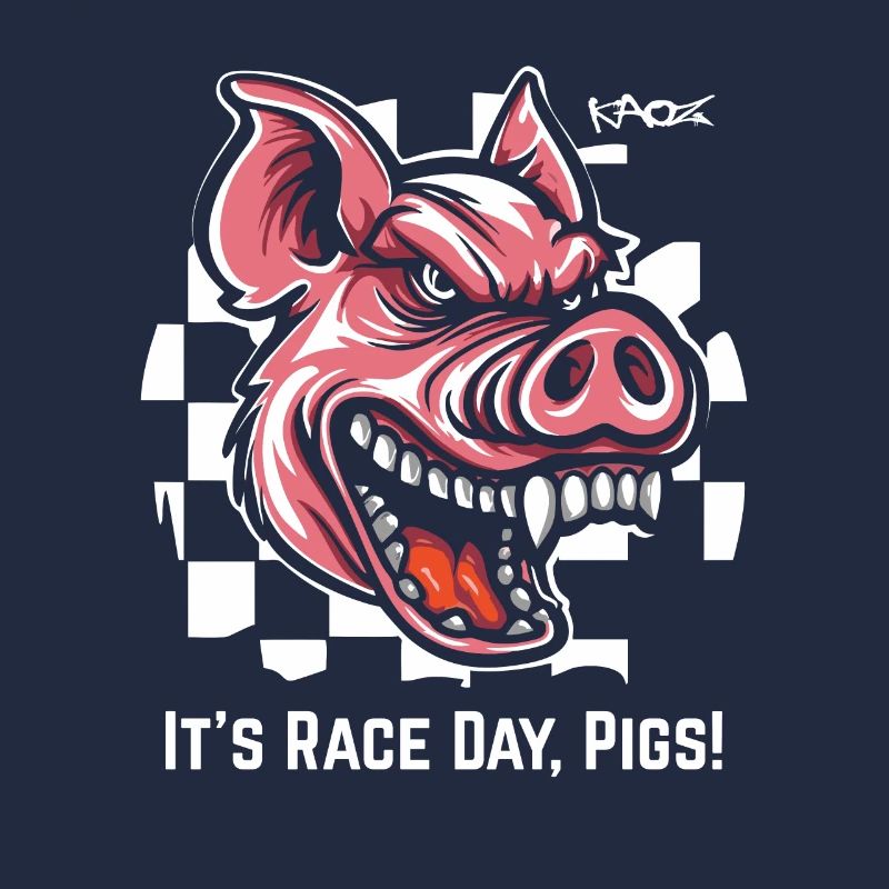 Always Ready for Race, Checkered Flag Pig