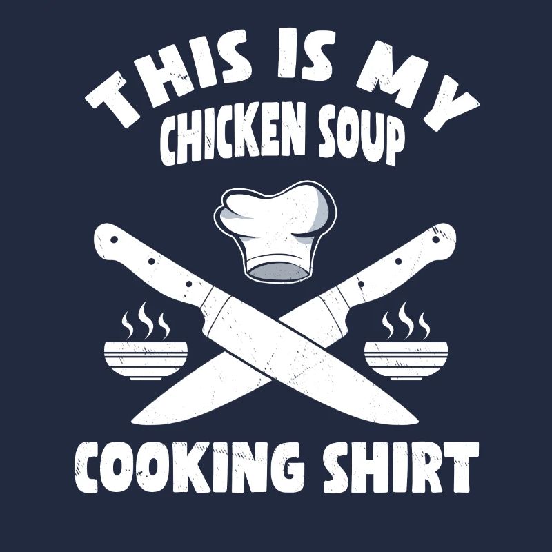 PouletConception de chef de soupe de poulet