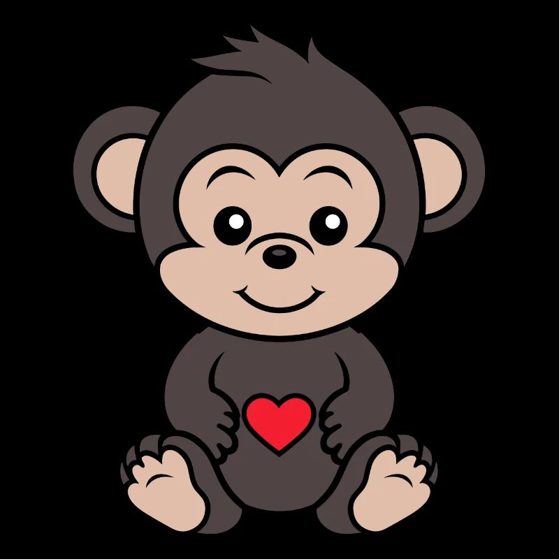 Humour petit singe babouin