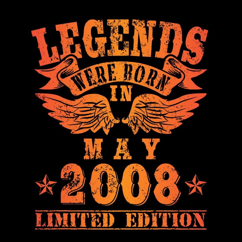 Legends sont nés en Mai 2008 Anniversaire