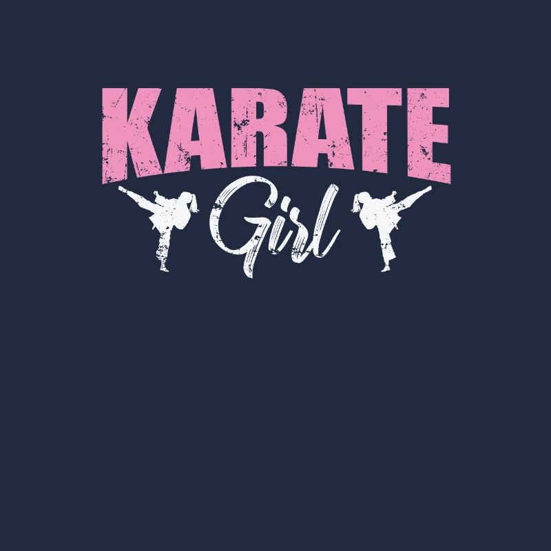 Fille de karaté