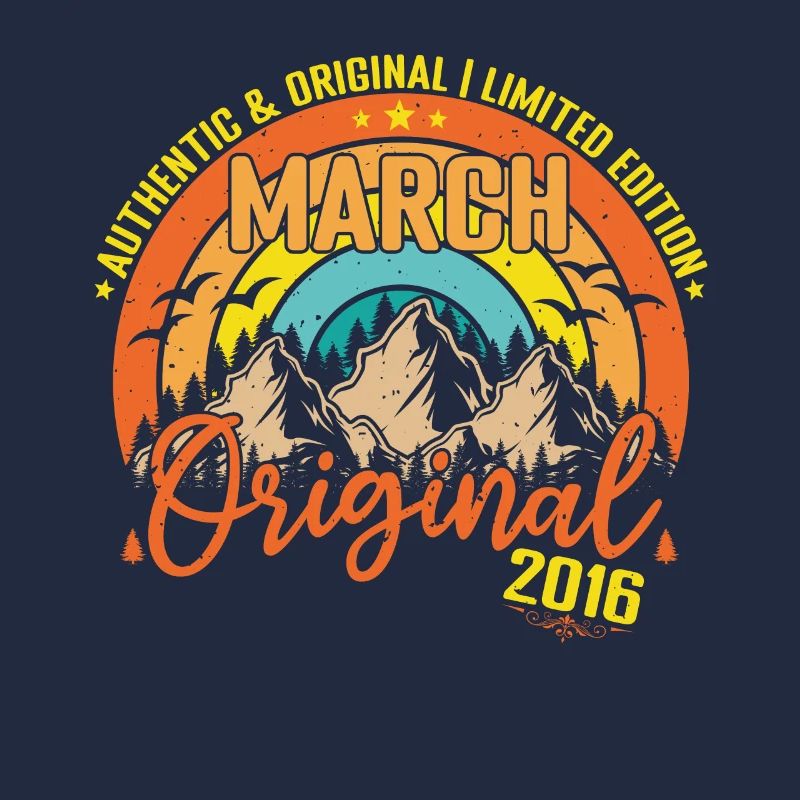 Mars 2016 Mars anniversaire 2016 Mars Originale