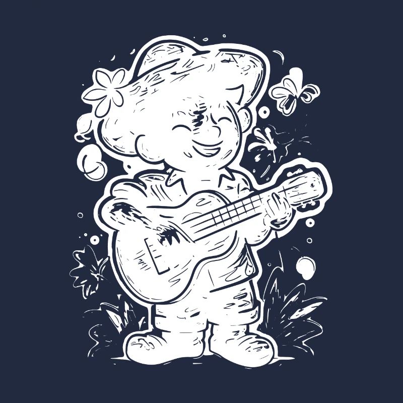 Ukulele Player Graphics