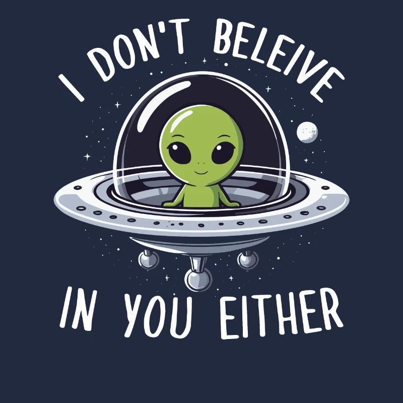 Alien Je ne crois pas en toi non plus