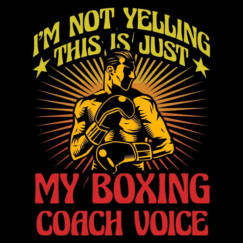 Je ne crie pas que c’est ma voix d’entraîneur de boxe