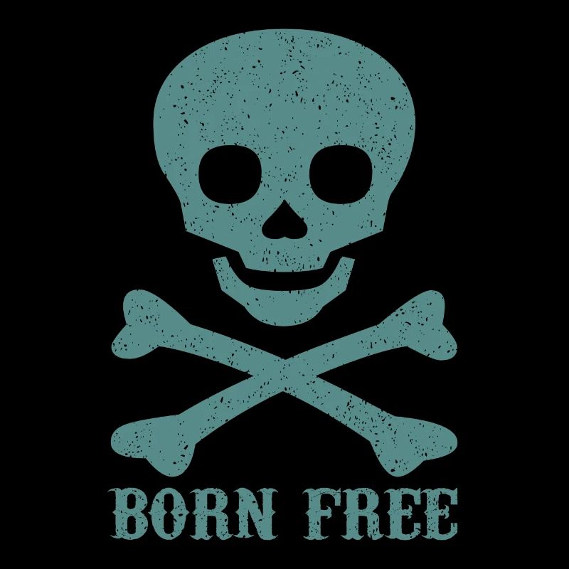 Crâne disant né libre