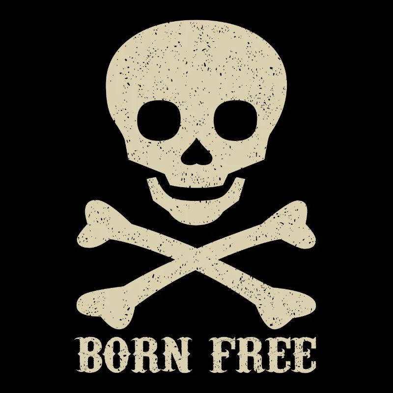 Crâne disant né libre