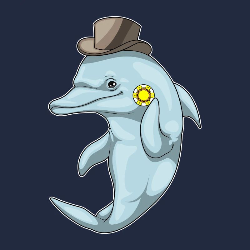 Dolphin Poker Jetons de Poker