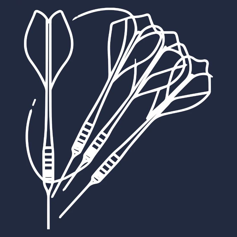 Dessin de fléchettes