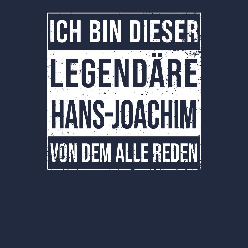 I'm this legendary for Hans-Joachim