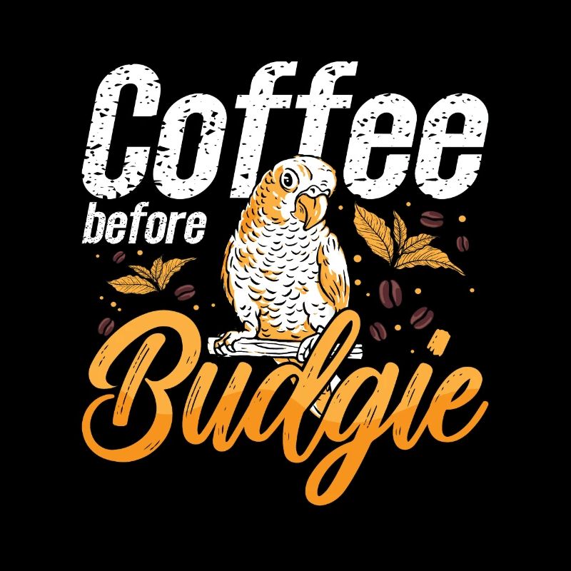 Budgie Lover Coffee Colorful Bird Coffee Lover