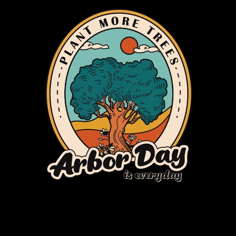Environmental Awareness Tree Planting Arbor Day