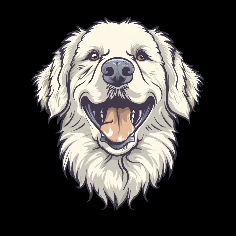 Kuvasz | Cartoon Artwork