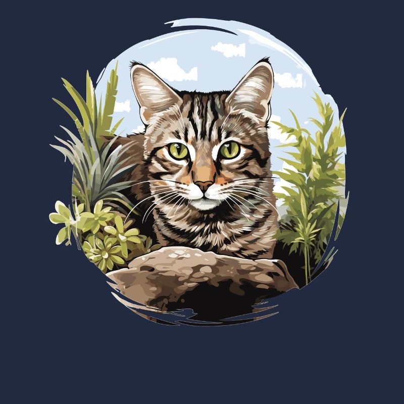 Tabby Kätzchen Tabby Katze