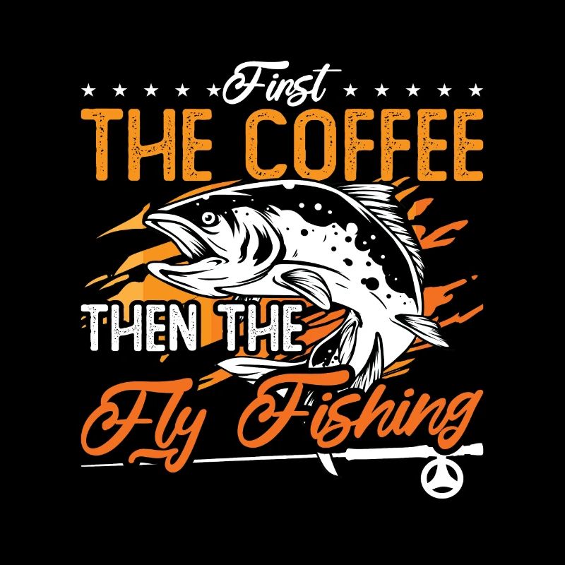 Pêche à la mouche d’abord Le café puis La chasse au poisson