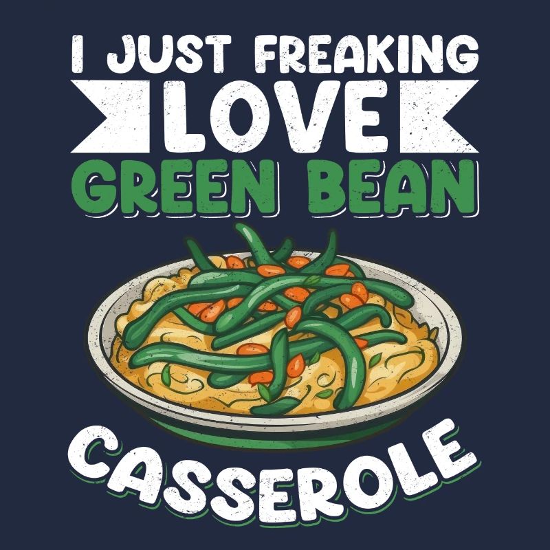Cadeau de casserole de haricots verts