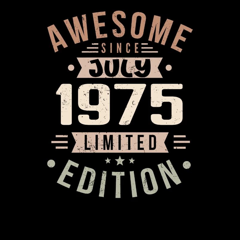 Juli 1975 Geburtstag Juli 1975 Geburtstagsgeschenk