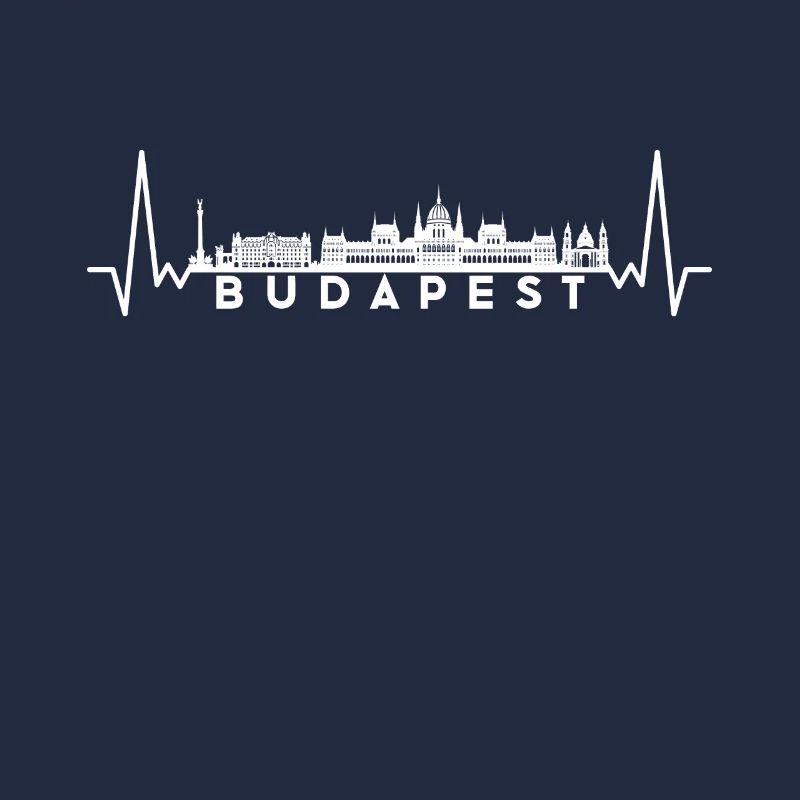 Herzschlag Skyline Ungarn Budapest
