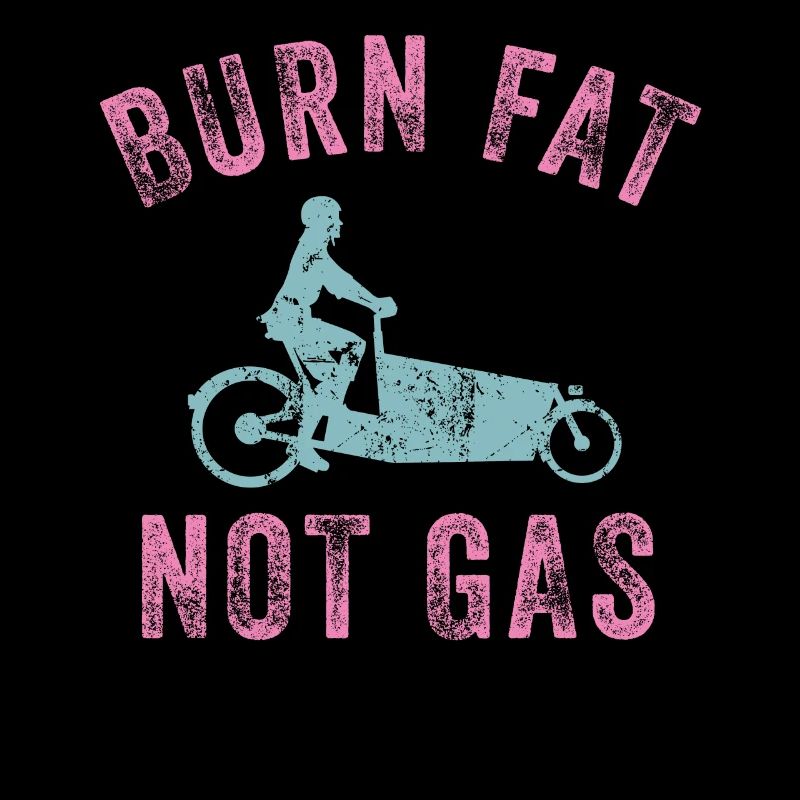 Burn fat instead of gas Cargo Cargobike
