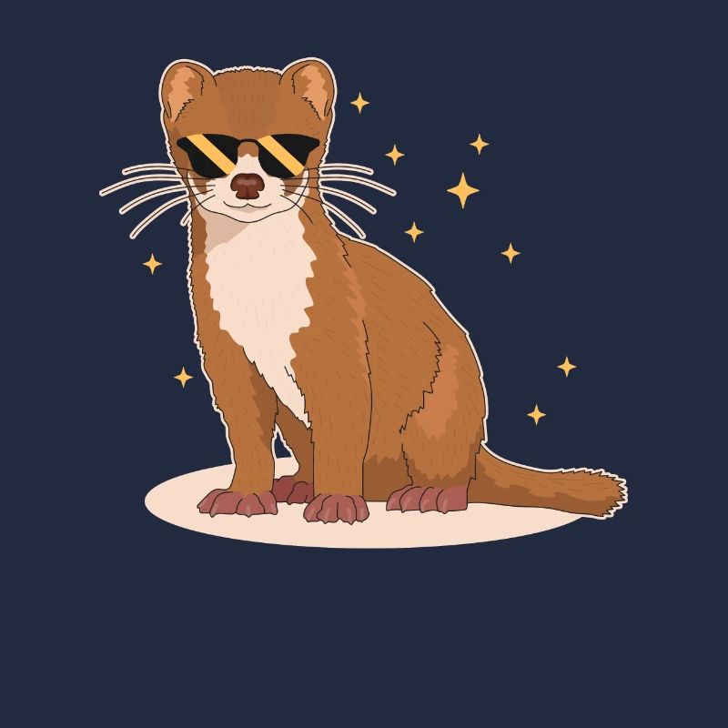 Cadeau Weasel Mouse Weasel Hermännchen