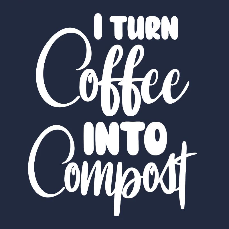 Ich verwandle Kaffee in Kompost Blue Planet