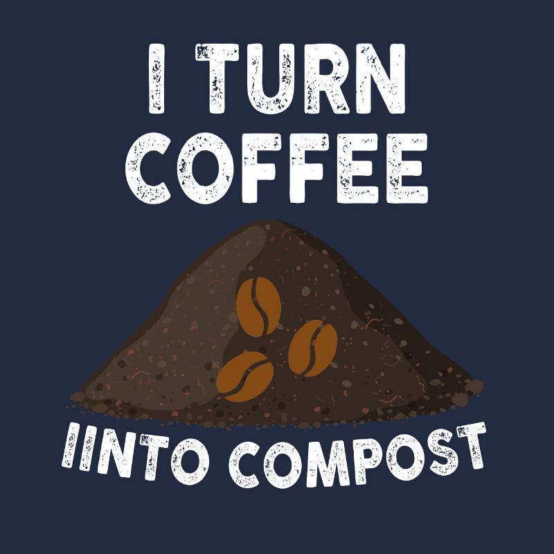Ich verwandle Kaffee in Kompost Blue Planet