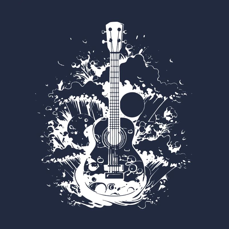 Ukulele Drawing