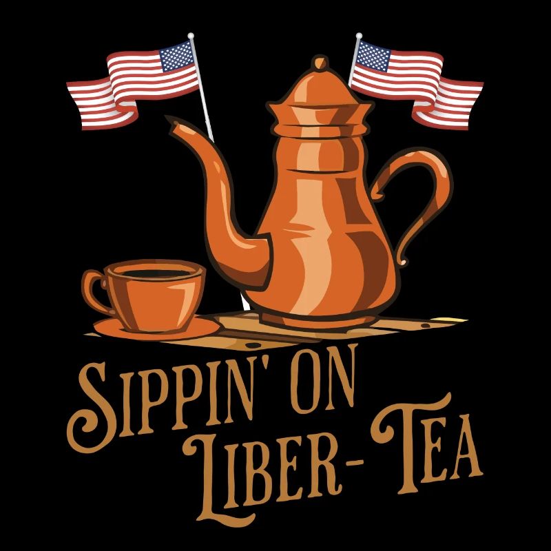 Siroter du thé Liber-tea Independence Day Fun
