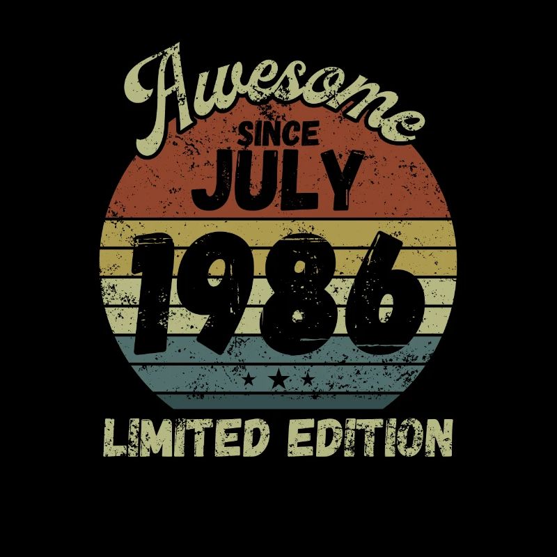 Awesome since July 1986 - Geburtstag
