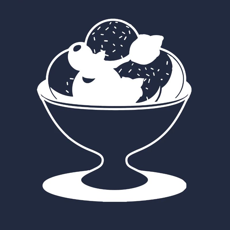 Ice cream sundae Drawing