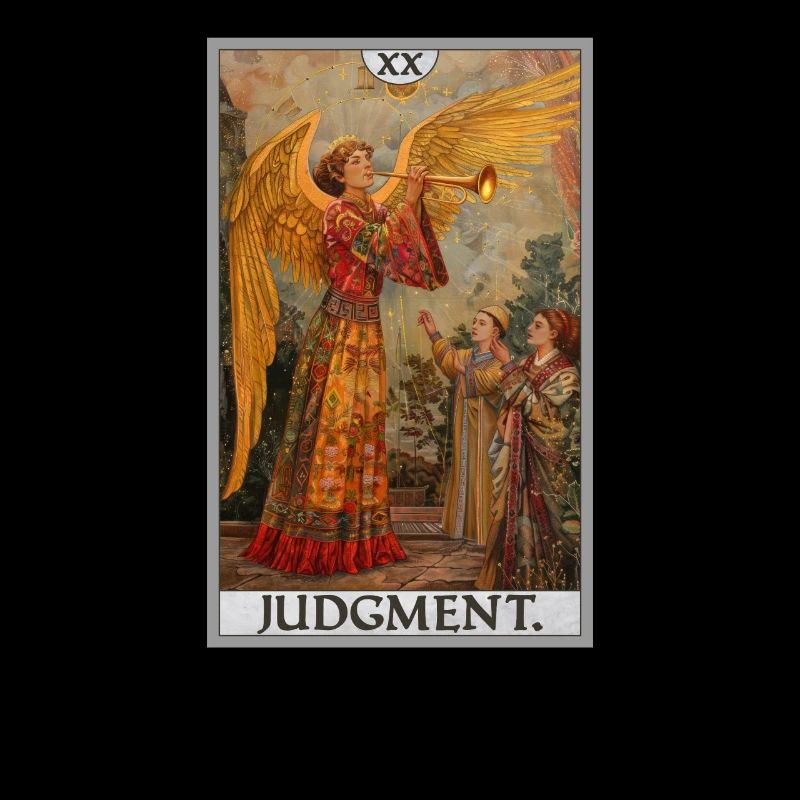 Tarotkarten Tarotkarte 20 Judgment Gericht