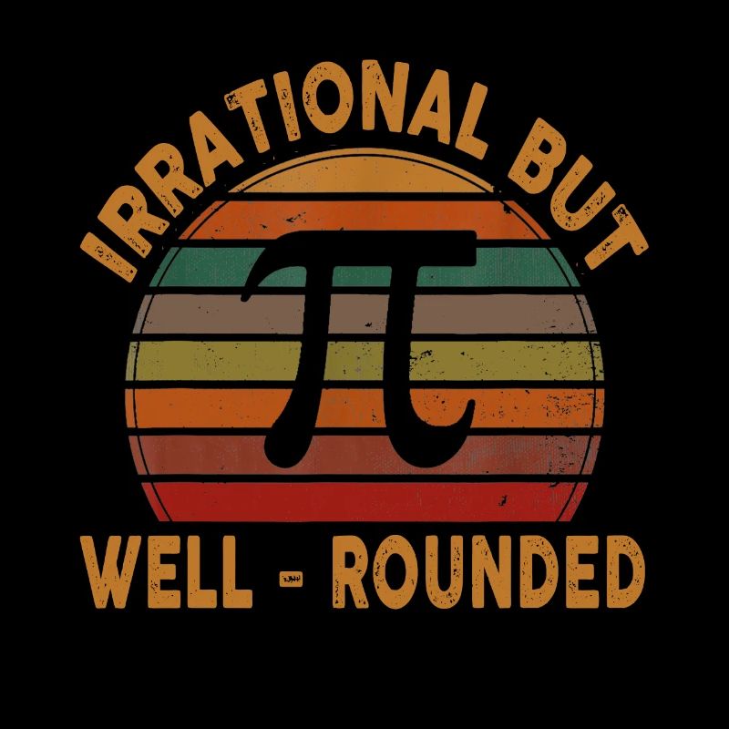 Retro Irrational But Well Rounded Pi Day
