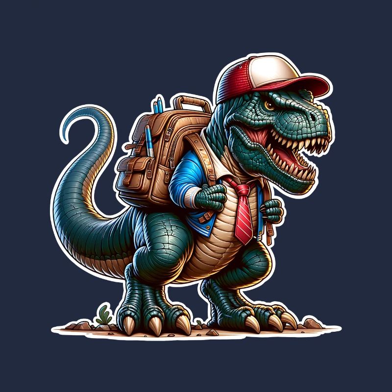 Dinosaurier Schule Einschulung