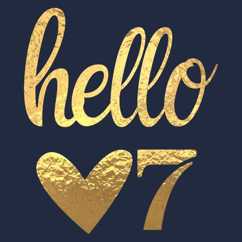 Hello 7 doré