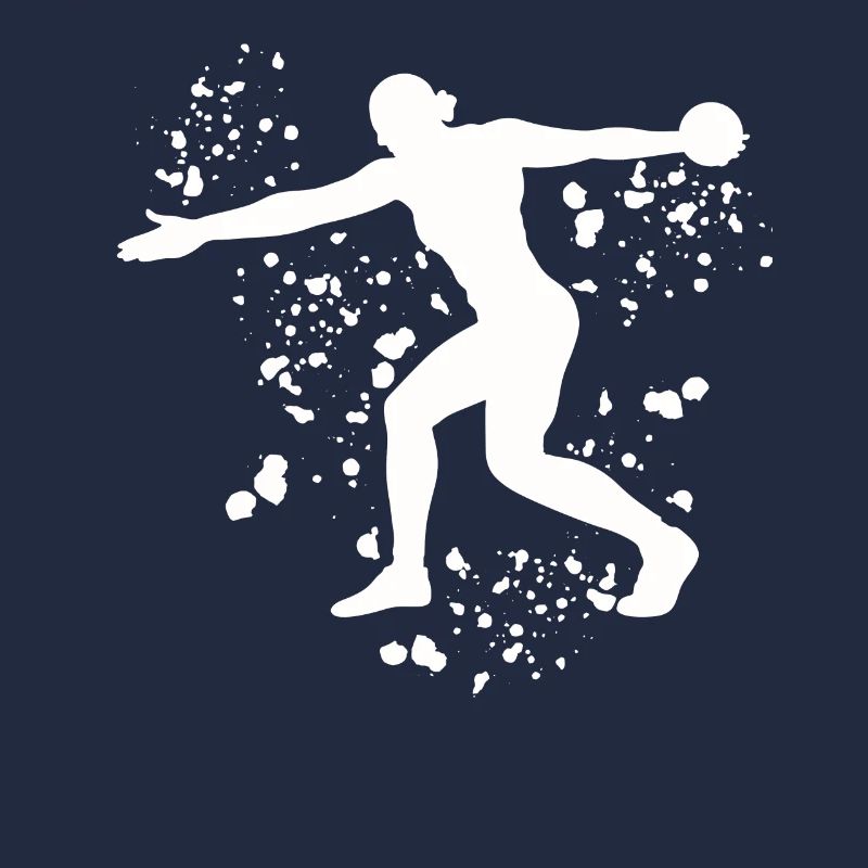 Diskuswerfer Colorsplash Diskuswurf