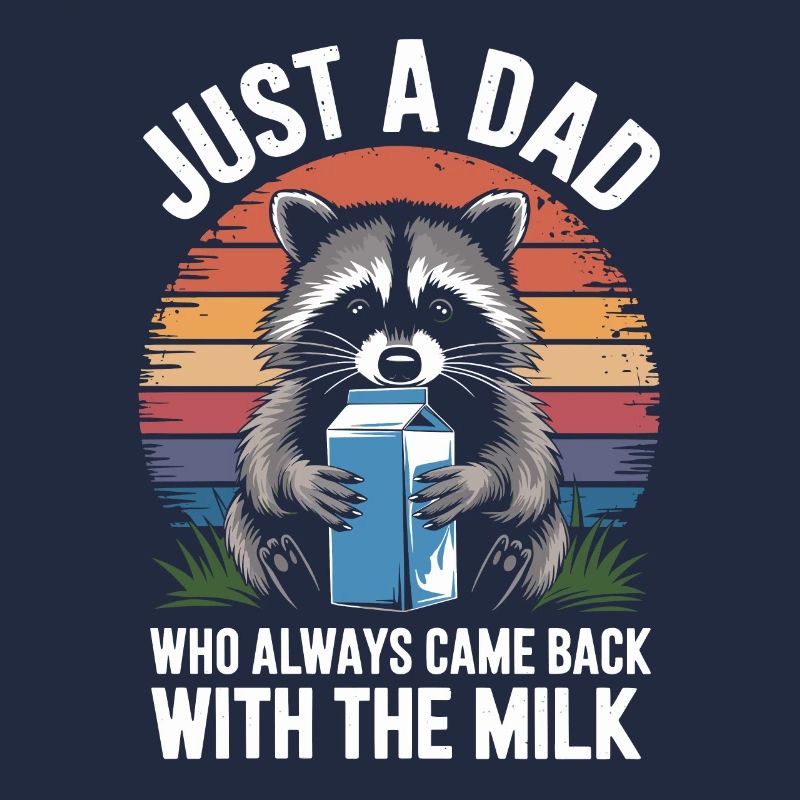 Einfach Ein Papa Der Immer Mit Der Milch Zurückkam