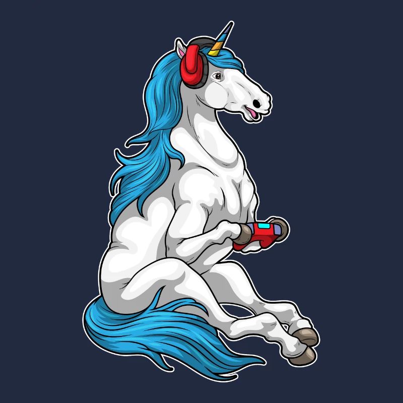 Manette de jeu Unicorn