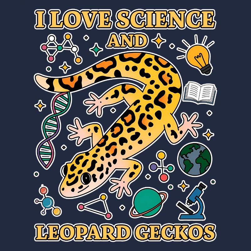 Leopardgecko Spruch Student Leopardgecko Geschenk