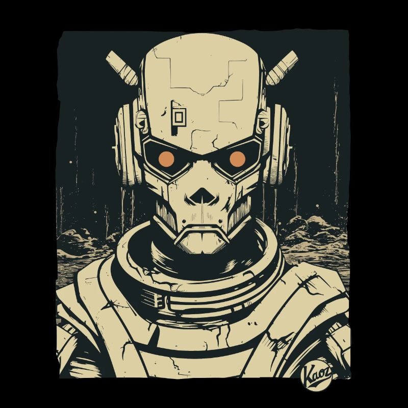 Super Humanoid Skull Skull Android Mecha