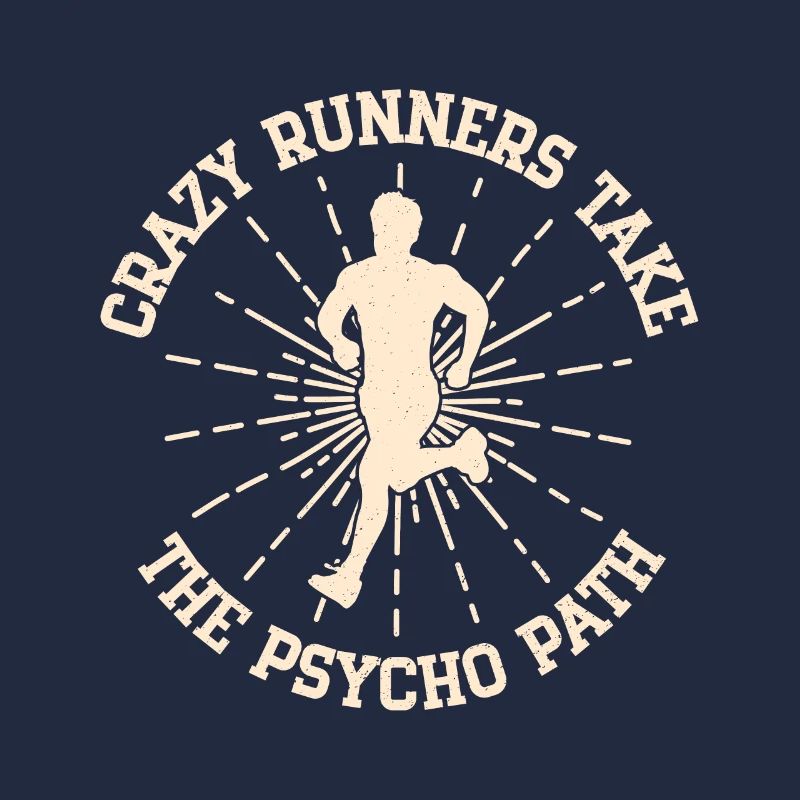 Running Crazy Runners Marathon Runner Gift