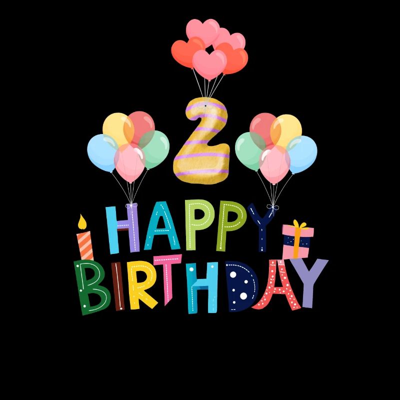 Happy Birthday 2. Geburtstag