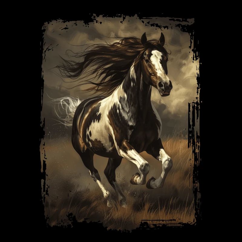 Cheval peint