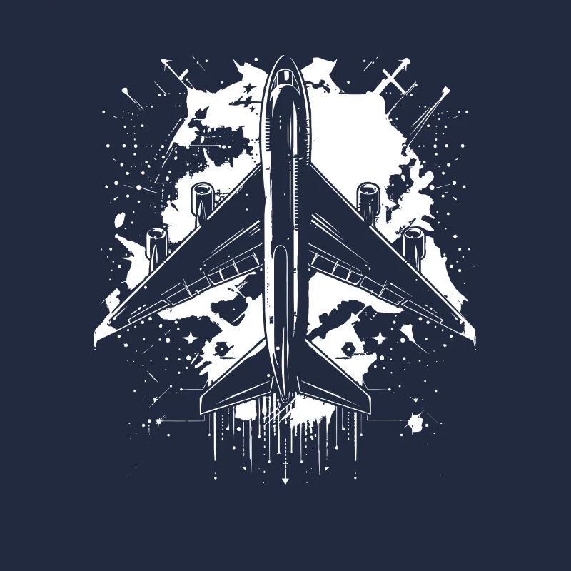 Flugzeug Skizze