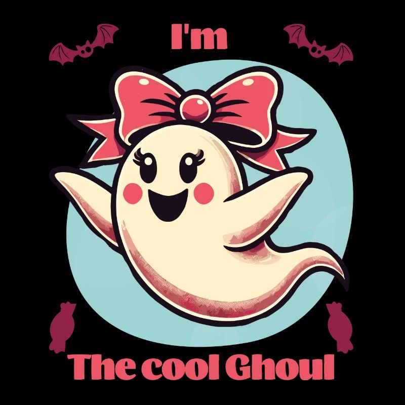 I’m The Cool Ghost Halloween Fun