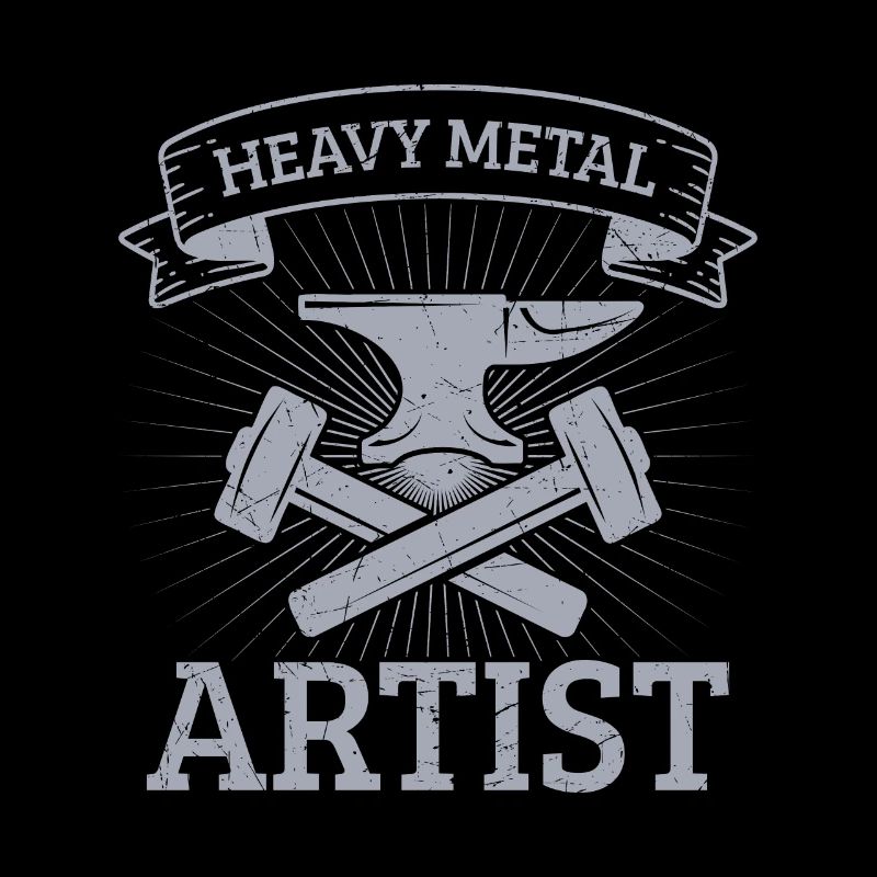 Heavy Metal Artist Forging Gift Idea