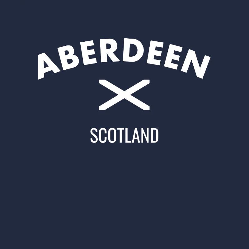 Aberdeen Ecosse Ecosse Drapeau Ecossais Ecosse