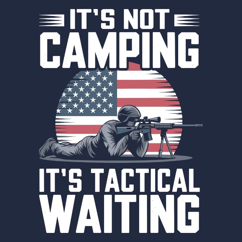 Ce n’est pas du camping C’est de l’attente tactique